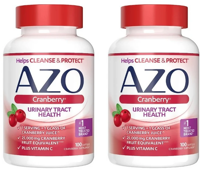 Azo 크랜베리 유리너리 트랙트 헬스 소프트젤, 200정, 1개 - 쿠팡