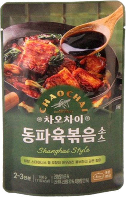 차오차이 동파육볶음 소스, 100g, 1개