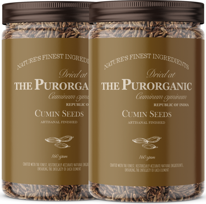 푸로가닉 인디아 큐민, 2개, 160g
