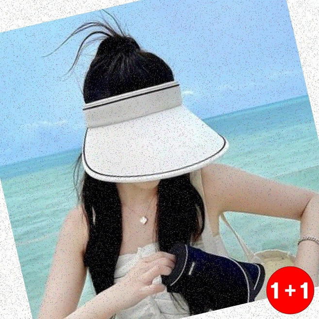 돌돌이썬캡 썬캡 이지롤썬캡 여행 휴대용 루아미 이지롤 디자인 돌돌 사계절용 내구성강화(1+1옵션 주문수량의 2배수량 배송)