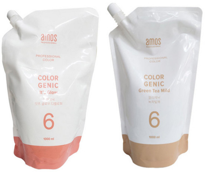 아모스 칼라제닉 잇츠 글로우 디벨로퍼 산화제 6%, 1L, 1개