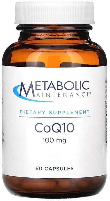 Metabolic Maintenance CoQ10 100mg 캡슐 60정 MBM-00210, 1병, 1개 - 쿠팡