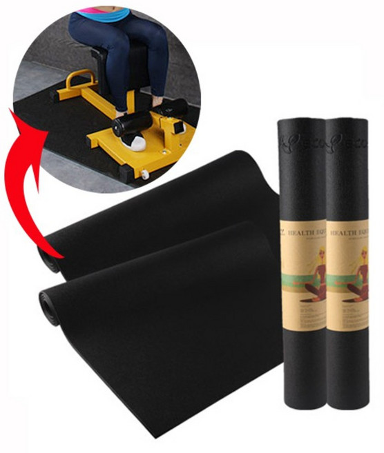 더맘 헬스기구 전용매트 기타헬스소품, 검정
