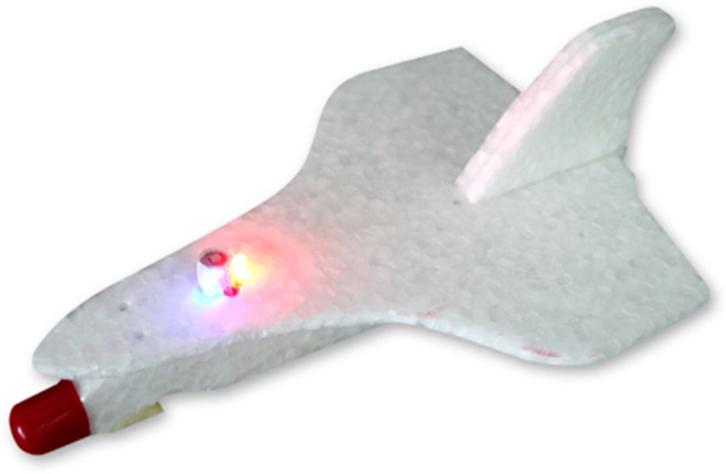 LED 우주왕복선(로켓) 2종 1택 초등 DIY만들기 교육 실험키트, LED포함