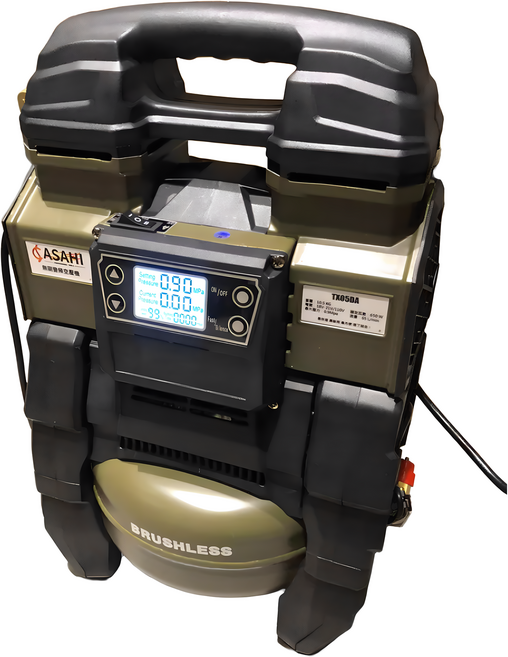 ASAHI TX05DA靜音變頻空壓機，無刷電機，輕巧便攜，DIY專業適用, 1個
