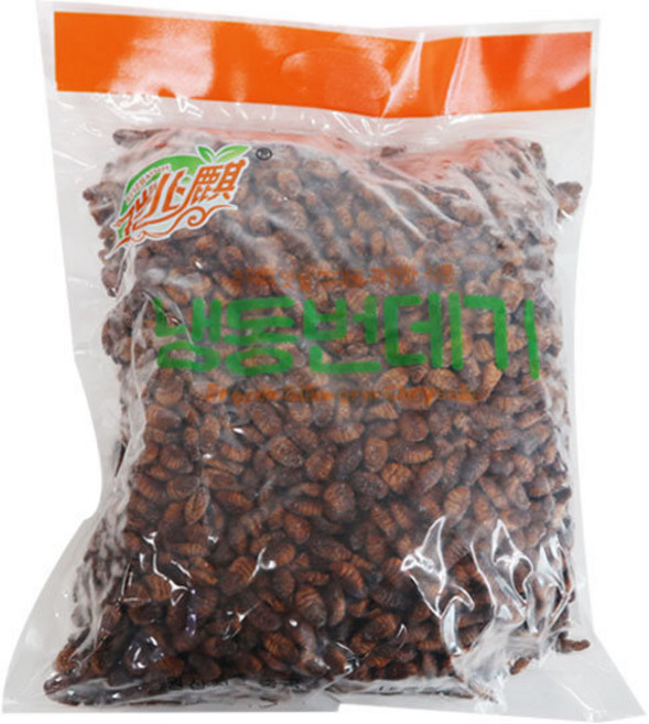 중국산 냉동 번데기4kg 1개, 4kg