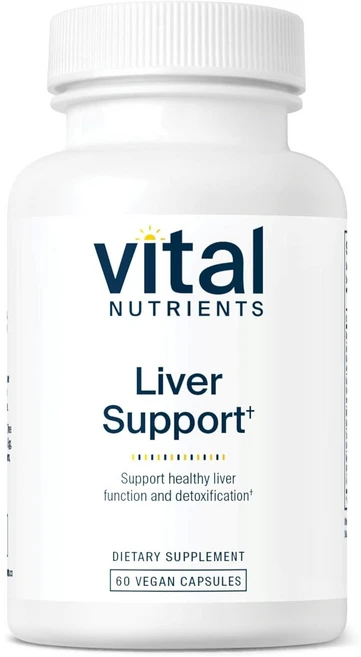 바이탈 뉴트리언츠 리버 서포트 | 간 건강 지원 허브 블렌드 보충제 밀크씨슬 커큐민 아티초크 포함, 1개, 60정 - 쿠팡