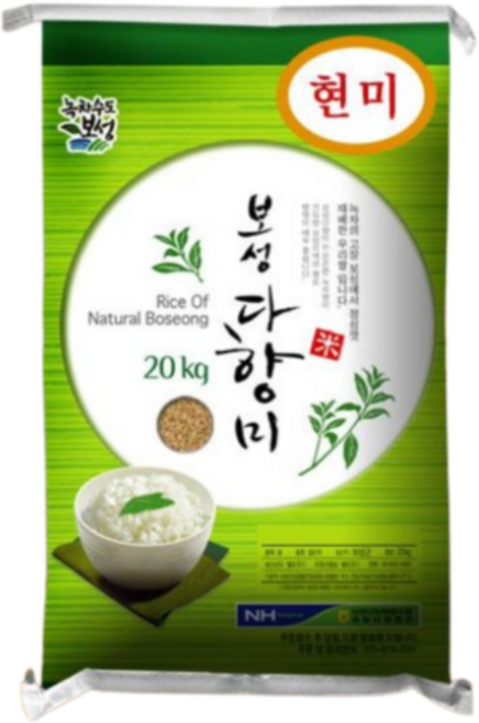 보성 다향미 현미 보성 쌀 현미 보성 다향미 현미 보성 다향미 현미 2025년 햅쌀, 20kg, 1개
