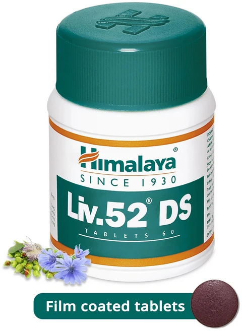 Himalaya Liv 52 DS Tablet Liver Care Ayurvedic Medicine 60 Tablets In Different Pack Sizes, 8개 - 쿠팡