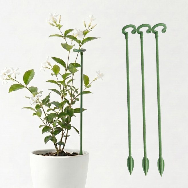 유로가든 키우기 좋은 화초 고정 식물 지지대 58cm 1세트10단, 10개