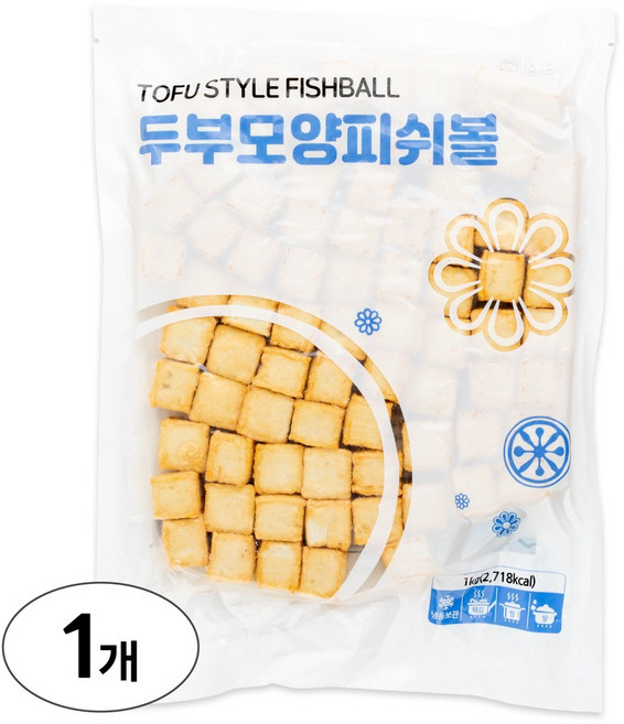 두부 모양 피쉬볼 1kg