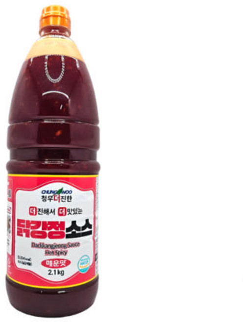 청우 더진한 닭강정 소스 매운맛, 3세트, 2.1kg