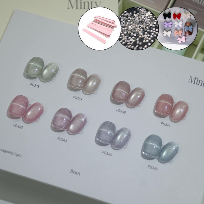 프롬더네일 민티 자석젤+파츠 30알, 1개, 10g, FG.338