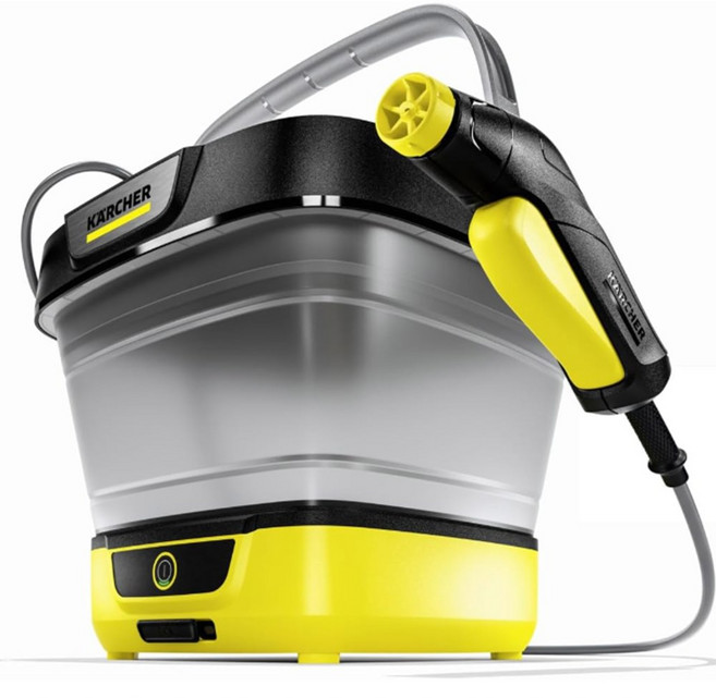 무선 USB 충전식 휴대용 압력 세척기는 발코니 욕실 자동차 Karcher OC3 청소를 위해 접이식입니다., 01 YELLOW