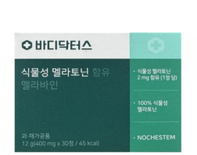 바디닥터스 식물성 멜라토닌 멜라바인 30정 1박스, 1개