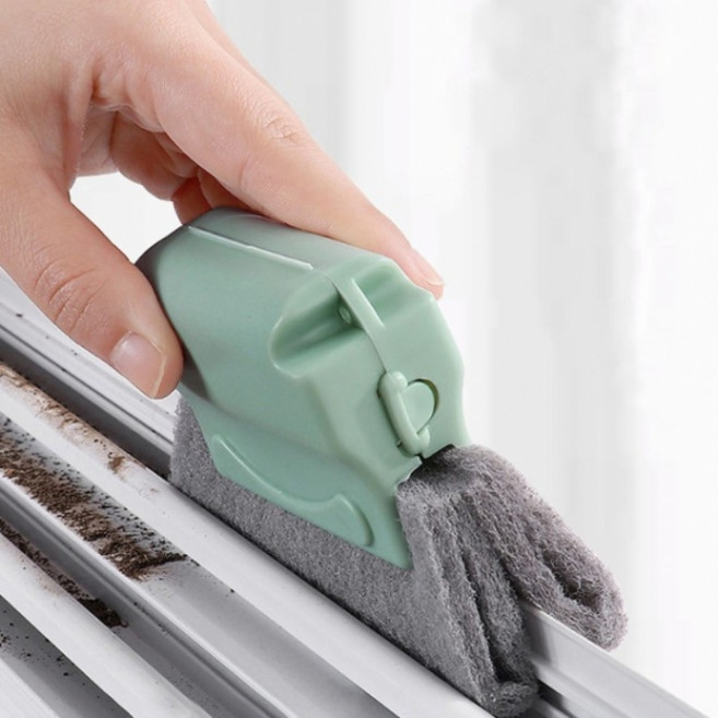 에큐프 창틀 틈새 청소 브러쉬 청소솔, 민트, 1개