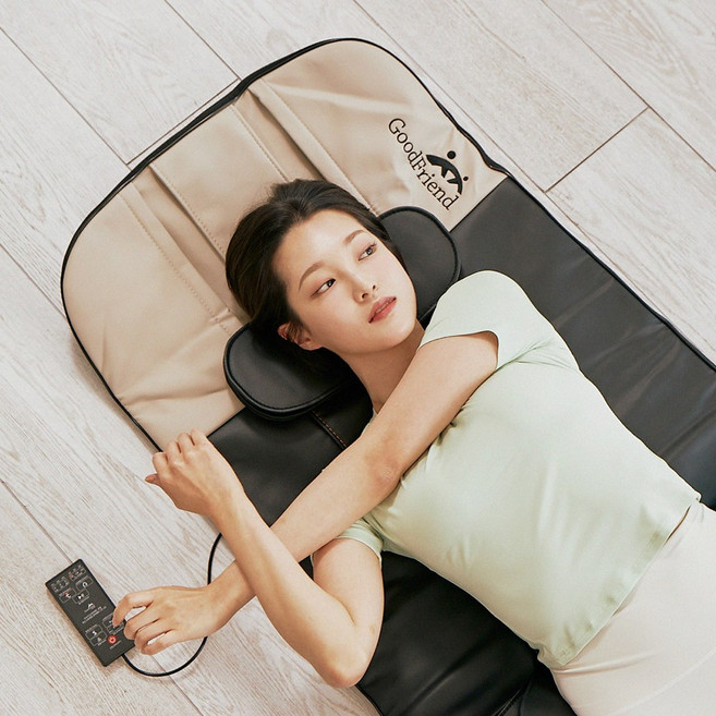 굿프렌드 신수지 수면과학 전신 스트레칭 안마매트 온열 블랙에디션 GT-S6, GT-S6+복부+A30