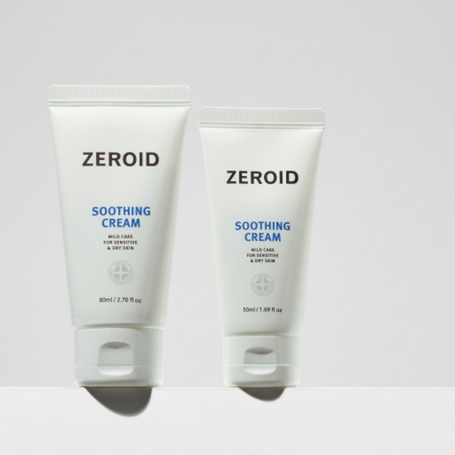 (제로이드) 수딩 크림 기획 (+포밍 클렌저), 1개, 130ml