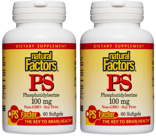 건망증 인지기능향상 포스파티딜세린 2통60캡슐 캐나다직배송, 2개, 60정