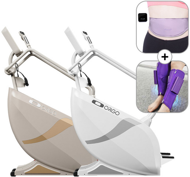 오르고 엣지프로 가정용 클럽용 스텝밀 천국의계단 ORGO EDGE pro+소음방지매트, 화이트