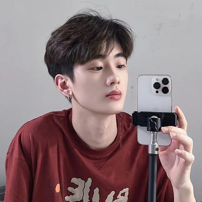 Lavitree 자연스런 편한 남성가발, 1개, 다크 브라운