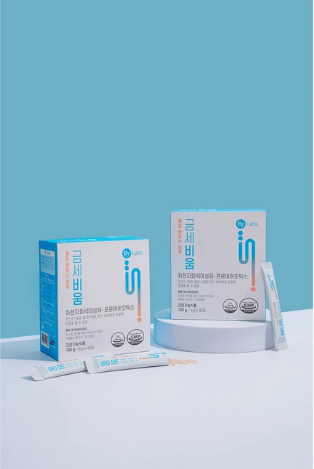 금세비움 6gx30포 차전자피 식이섬유 프로바이오틱스, 1개, 180g - 쿠팡