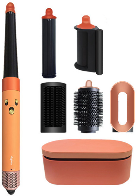 다이슨 에어랩 i d 멀티 스타일러 앤 드라이어, 257511-01, 세라믹 아프리콧 + 토파즈