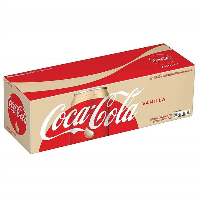 바닐라 코크 355ml 12캔 코카콜라 Coca-Cola Vanilla 12 fl oz Pack, 1개