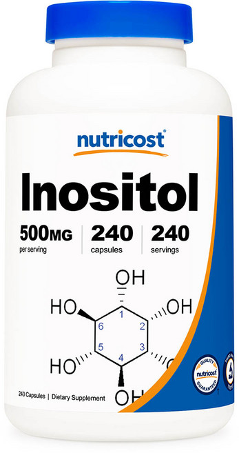 뉴트리코스트 이노시톨 500mg 캡슐, 240정, 1개