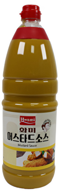 화미 머스타드소스, 1.9kg, 2개