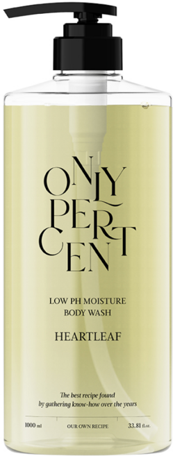 온리퍼센트 어성초 40 약산성 모이스처 바디워시, 1개, 1L