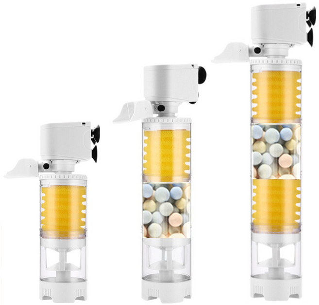 ASTO 어항 여과기 기포기 세트 정화기 수족관, 1개