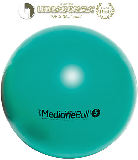 레드라곰마 짐내스틱 메디슨볼 21cm 초록 메디신볼 헬스 스위스볼 이태리 명품짐볼, 1개, 5kg, 초록색