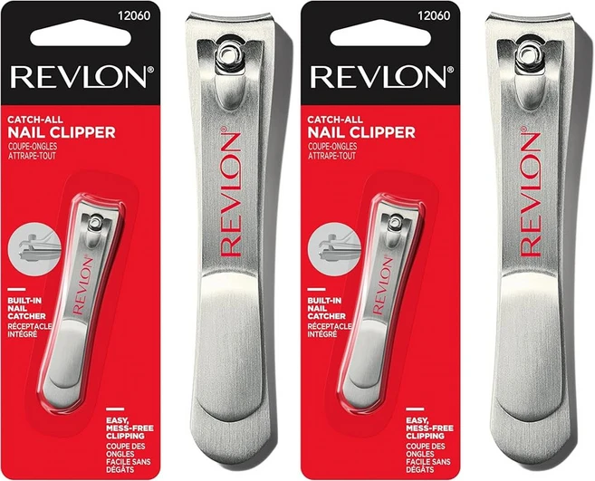 REVLON CATCH 1개 ALL 손톱깎이, 1 Count (Pack of 2) - 쿠팡