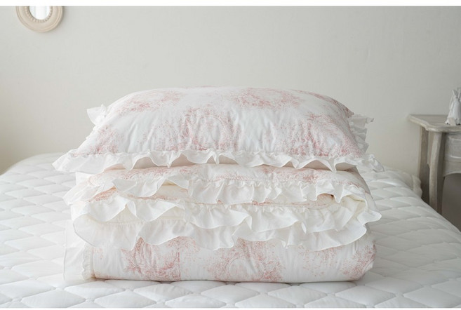 (세탁망 증정) 송화침장 프리미엄 럭셔리 뜨왈 차렵이불 고밀도 60수 호텔식 이불 친환경 오코텍스 모달 이불 간절기 차렵이불