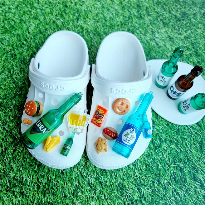 뿌뿌마켓 술병 파츠세트 신발꾸미기악세사리