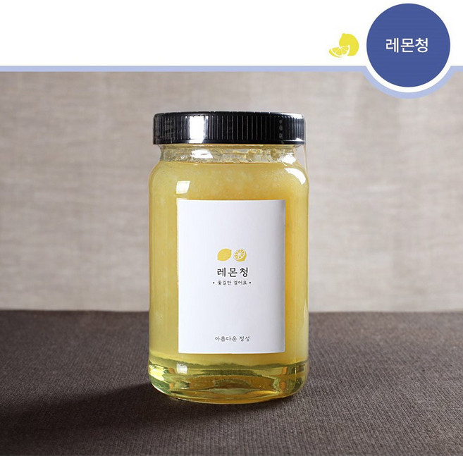 아름다운정성 레몬청, 500ml, 1개, 1개입