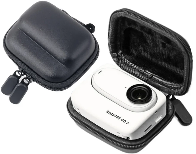 Insta360 GO 3S 낙하 휴대용 가방 호환 엄지 카메라 보관 방지, 기본, 1개, 상세설명참조