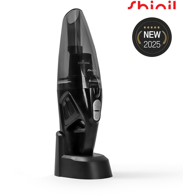신일 DC모터 2in1 습건식 무선 청소기 SVC-KSP35AT, 블랙