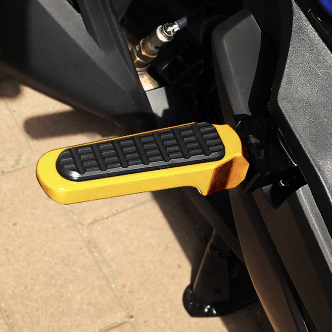 21-25년 혼다 포르자350 리어스텝 텐덤 보조 발판 BIKERS, Gold - 골드, 1개