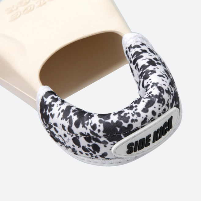 사이드킥 핀패드 오리발패드 숏핀패드 오리발양말, 화이트&블랙