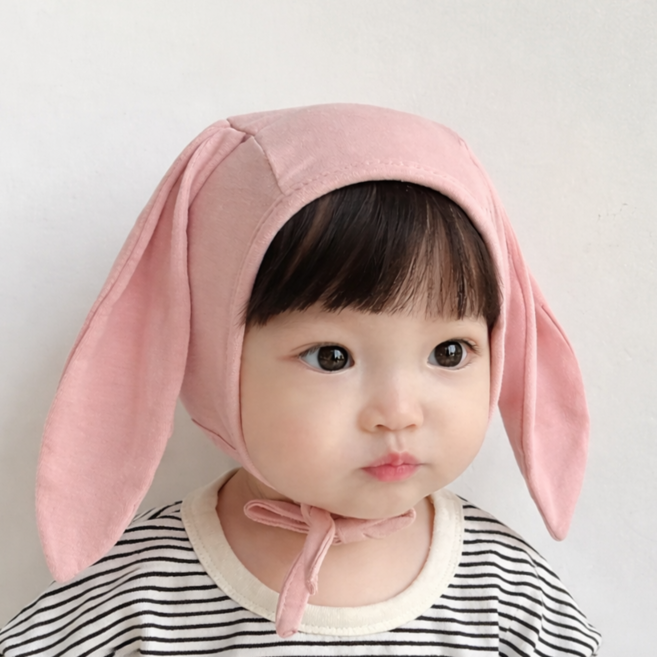 [KC인증]아기 토끼 보넷 유아