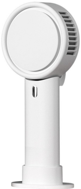 Hqzoomee휴대용미니선풍기 저소음 USB 충전 미니 핸디 선풍기입니다WYFS-005, 흰색