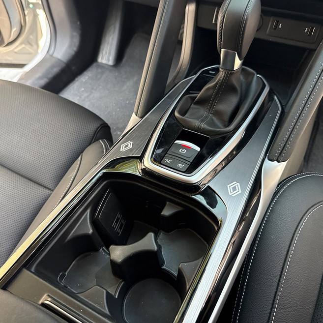 디디앤카 더뉴 QM6 악세사리 기어패널 테두리 용품 호환, 02.노멀 카본 2P, 기어