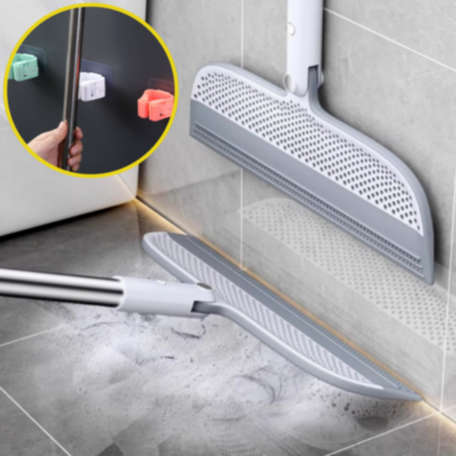 브나야 완전밀착 실리콘 빗자루 스퀴지, 럭셔리 그레이, 1개