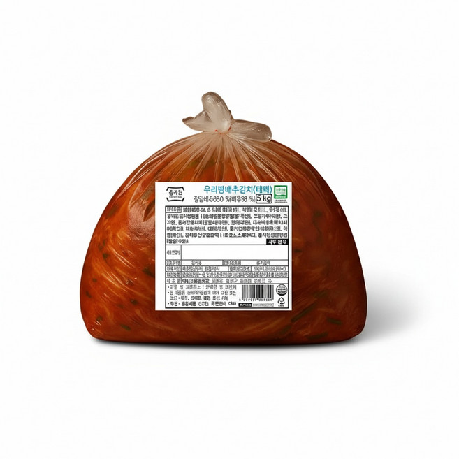대상 종가 포기김치 태백 5kg, 1개