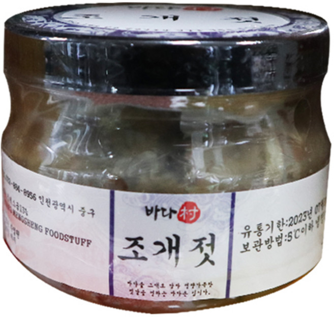 바다촌 조개젓400g 1개 중국산, 400g