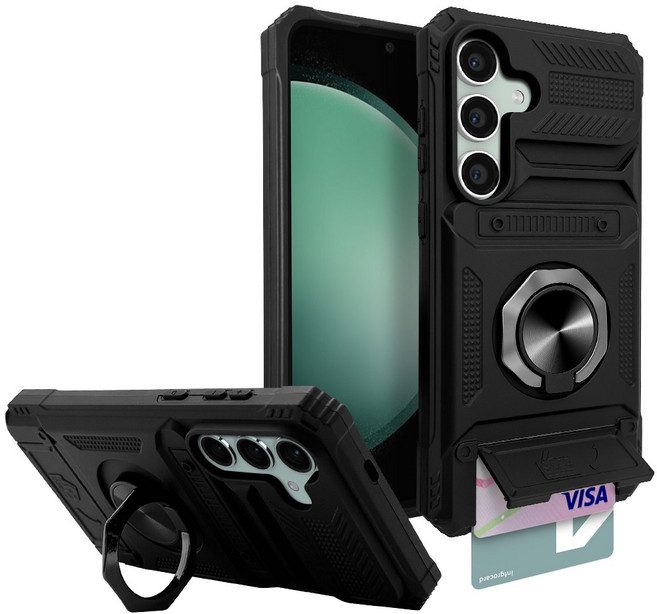 인트그로 헥사곤 카드수납 범퍼 휴대폰 케이스