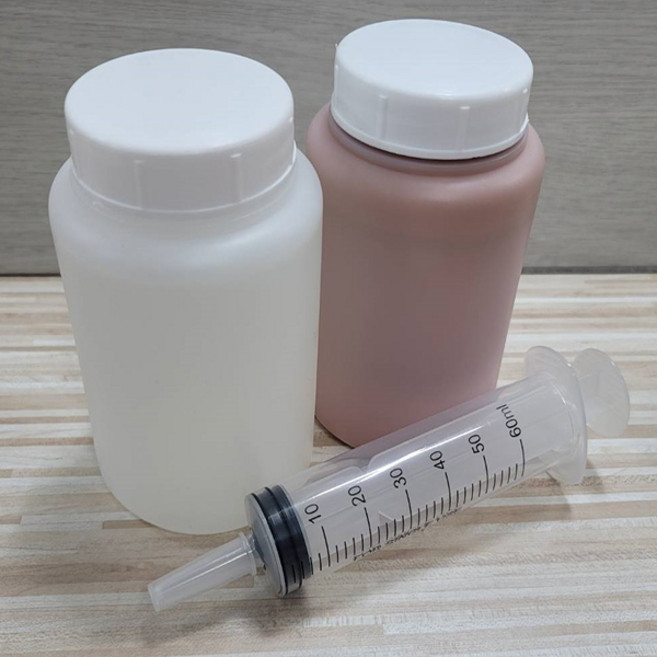 마루 들뜸 보수 본드 접착제 1000ml (주사기포함), 본드1000ml(주제1통+경화제1통)+주사기60ml, 1개