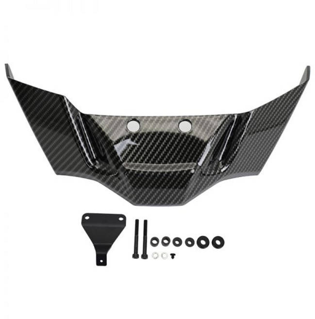 BMW S1000R 2021-2024 윙 다운포스 프론트 스포일러 네이키드 공기 역학 윙렛 S 1000 R S1000 M1000R 2023 2024, Carbon Look
